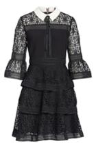 Women's Ted Baker London Star Lace Ruffle Dress