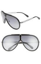 Men's Givenchy 135mm Shield Sunglasses - Matte Black