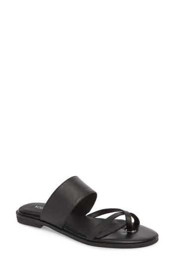 Women's Yosi Samra Carina Slide Sandal M - Black