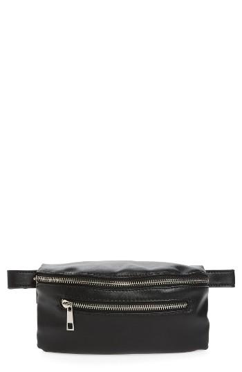 Amici Accessories Faux Leather Belt Bag -