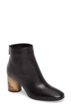 Women's Taryn Rose Francesca Block Heel Boot .5 M - Black