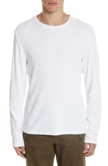 Men's Ovadia & Sons Magean Long Sleeve Thermal T-shirt - White