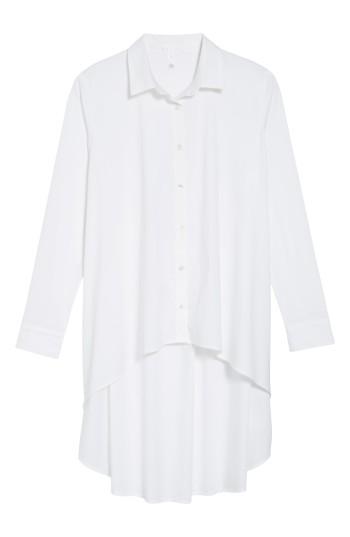 Women's Leith Oversize High/low Blouse - White