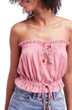 Women's Free People Peppermint Tube Top - Red