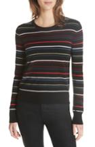 Women's Equipment Shirley Stripe Sweater, Size - Black