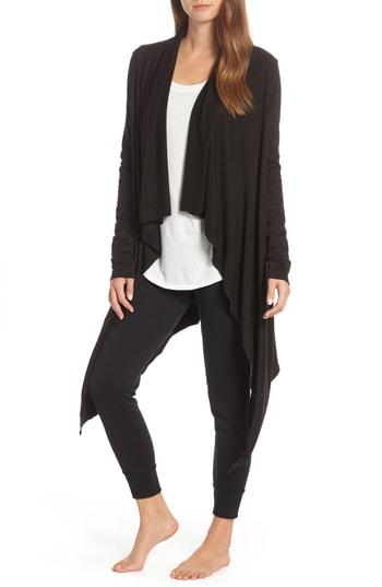 Women's Groceries Apparel Montecito Long Cardigan - Black