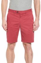 Men's Ted Baker London Proshor Slim Fit Chino Shorts R - Red