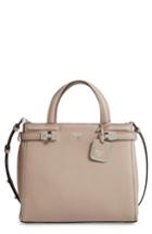 Serapian Milano Small Meline Evolution Leather Bag - Beige