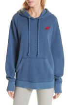 Women's Rag & Bone/jean Racer Hoodie, Size - Blue
