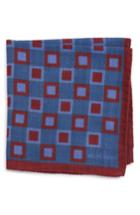 Men's Michael Bastian Geometric Pocket Square