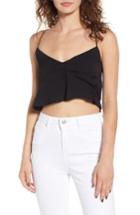 Women's Afrm Kyla Crop Top - Black