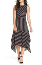Women's Chelsea28 Mix Stripe Midi Dress - Black