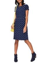 Women's Boden Phoebe Bird Print Jersey Dress