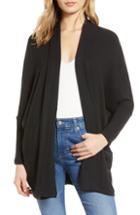 Women's Cupcakes And Cashmere Emily's Favorite Open Front Cardigan - Black