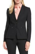 Petite Women's Boss Jimondi Stretch Wool Jacket