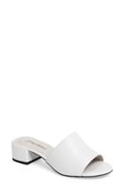 Women's Jeffrey Campbell 'beaton' Slide Sandal .5 M - White