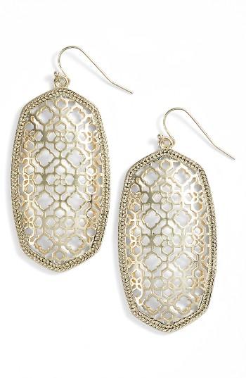 Women's Kendra Scott Danielle Large Openwork Statement Earrings