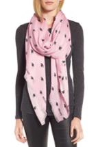 Women's Kenzo Eyes All Over Scarf, Size - Pink