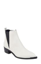 Women's Marc Fisher D 'yale' Chelsea Boot, Size 10 M - White