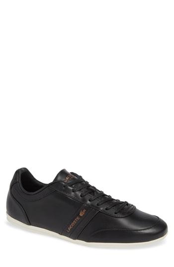 Men's Lacoste Storda Low Top Sneaker M - Black