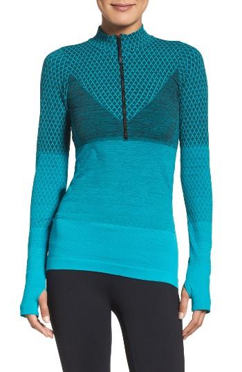 Women's Climawear Catch Me If You Can Running Pullover - Blue