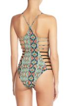 Women's L Space 'wild Side' One-piece Swimsuit - Blue