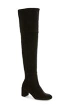 Women's Taryn Rose Catherine Over The Knee Boot M - Black