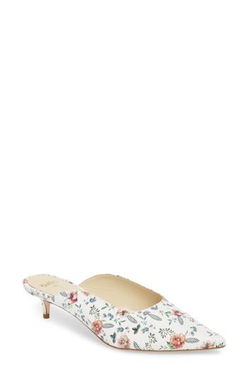 Women's Butter Berta Pointy Toe Mule M - White