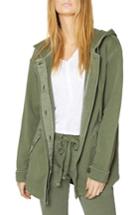 Women's Sanctuary Top Rank Hooded Jacket - Green