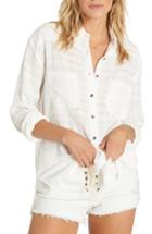 Women's Billabong Easy Moves Shirt - White