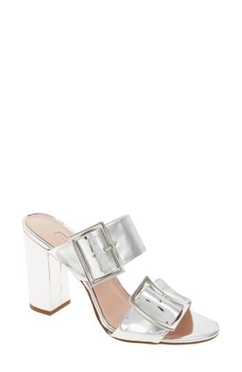 Women's Avec Les Filles Millie Buckle Strap Sandal M - Metallic