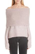 Women's Acne Studios Ribbed Wool Turtleneck Sweater