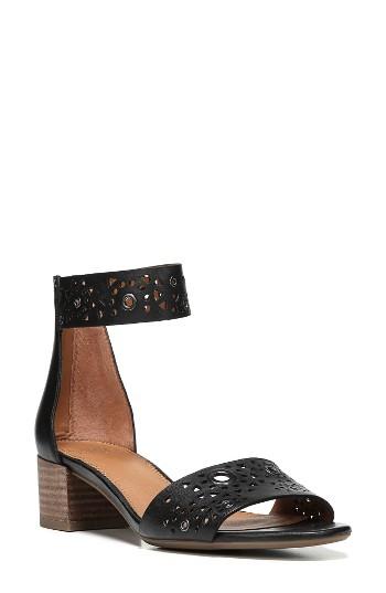 Women's Sarto By Franco Sarto 'fidela' Block Heel Sandal M - Black