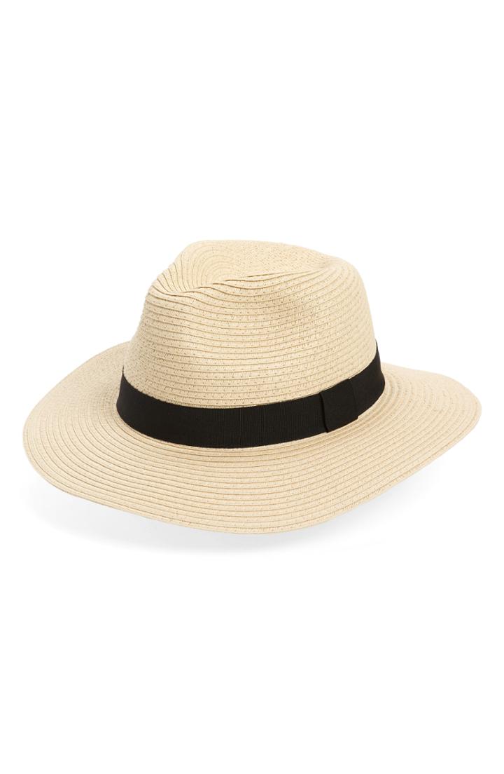 Women's Sole Society Straw Panama Hat -