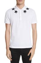 Men's Givenchy Star Polo Shirt - White