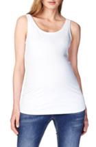 Women's Noppies Amsterdam Maternity Tank - White