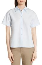 Women's Vince Short Sleeve Cotton Shirt