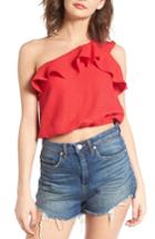 Women's Astr The Label One-shoulder Crop Top