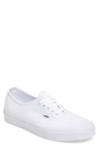 Men's Vans 'authentic' Sneaker .5 M - White