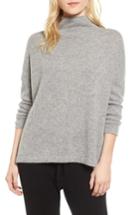 Women's James Perse Mock Neck Cashmere Sweater - Grey