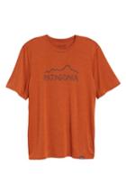Men's Patagonia Capilene Daily Fit T-shirt, Size Medium - Metallic