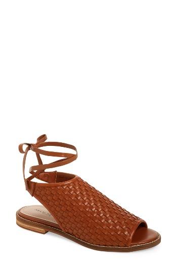 Women's Kelsi Dagger Brooklyn Stockholm Sandal .5 M - Brown