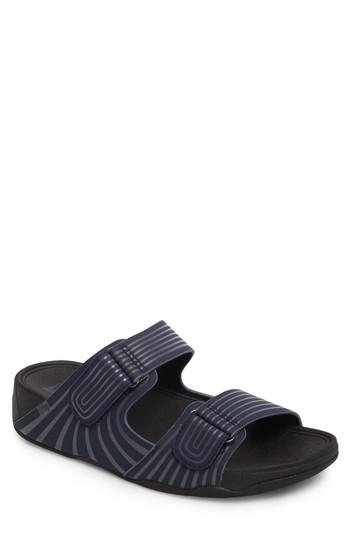 Men's Fitflop Gogh Sport Slide Sandal M - Blue