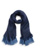 Women's Bp. Layered Oblong Scarf, Size - Blue