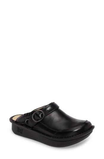 Women's Alegria Seville Water Resistant Clog -8.5us / 38eu - Black