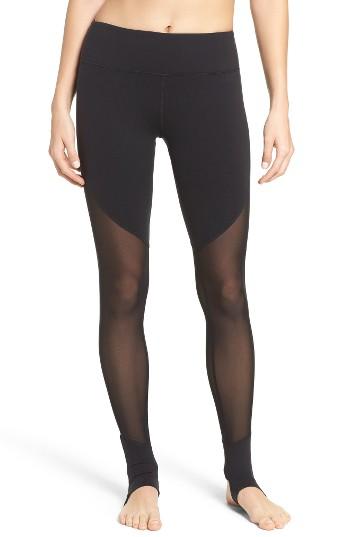 Women's Alo Show Off Stirrup Leggings - Black