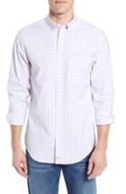 Men's Vineyard Vines Murray Classic Fit Check Sport Shirt, Size - Pink