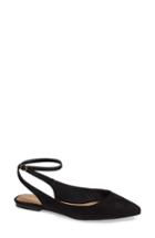 Women's Mia Violetta Ankle Strap Flat M - Black