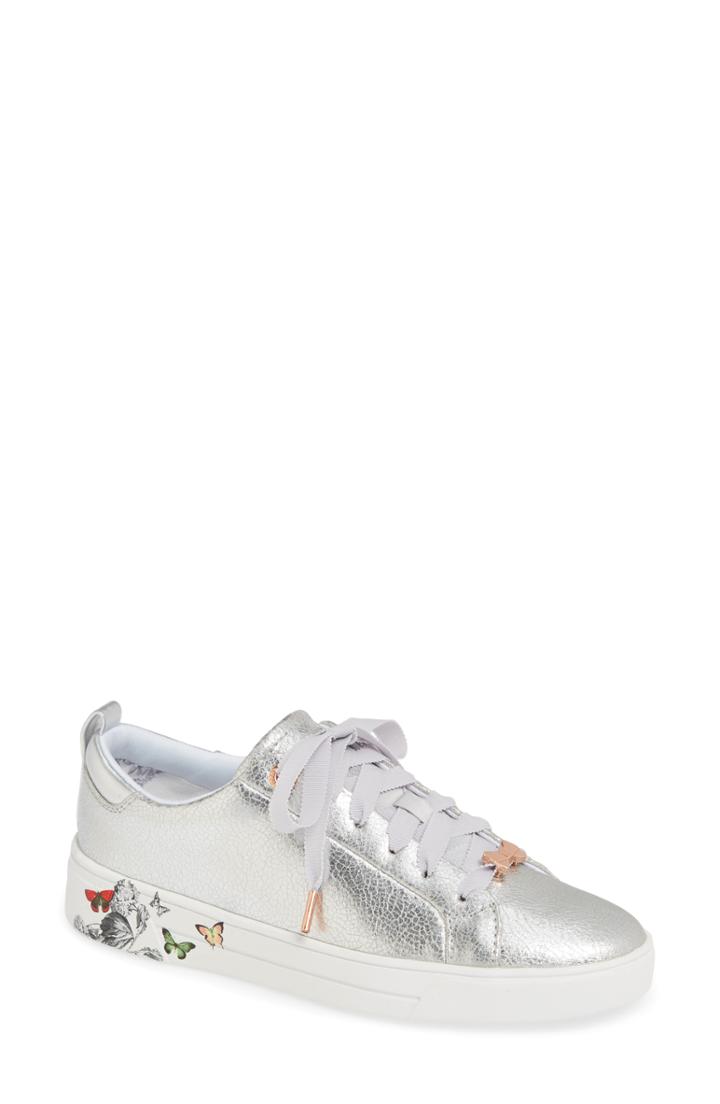 Women's Ted Baker London Mispir Sneaker M - Metallic