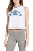 Women's Adidas Originals Mesh Tank - White